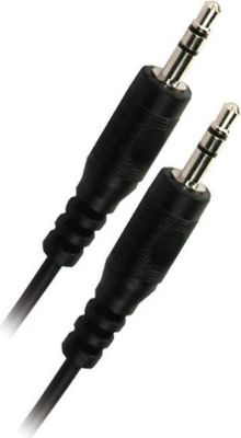 Câble Jack APM CORDON JACK 3,5MM STEREO MÂLE/MÂLE NOIR