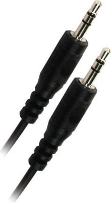 Câble Jack APM CORDON JACK 3,5MM STEREO MÂLE/MÂLE NOIR