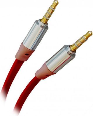 Câble Jack APM CORDON JACK 3,5MM STEREO PLAT MÂLE/MÂLE