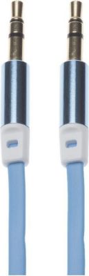 Câble Jack APM CORDON JACK 3.5MM PLAT BLEU 2M