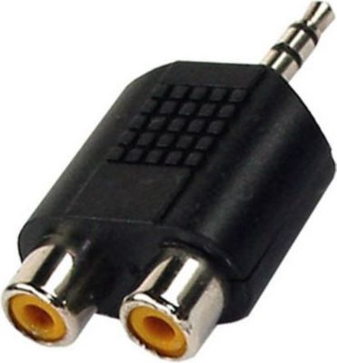 Adaptateur Jack APM ADAPTATEUR JACK 3,5 MM/2 RCA STEREO MÂLE