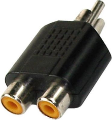 Adaptateur RCA APM ADAPTATEUR 1 RCA MÂLE / 2 RCA FEMELLES - Adaptateur RCA APM ADAPTATEUR 1 RCA MÂLE / 2 RCA FEMELLES -