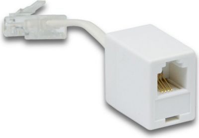 Adaptateur Ethernet APM ADAPTATEUR RJ45 FEMELLE / RJ11 MALE
