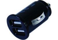 Chargeur APM CHARGEUR 2 USB ALLUME CIGARE 2A