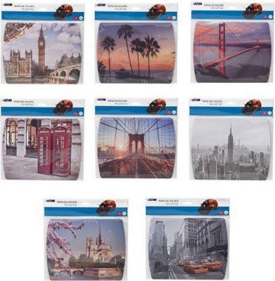 Tapis de souris APM TAPIS DE SOURIS SERIGRAPHIE -