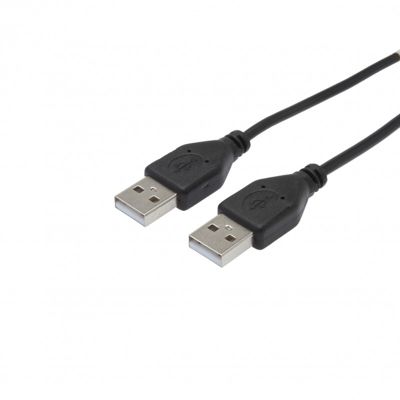 Câble USB APM USB male / male 1M80 Noir Câble USB APM USB male / male 1M80 Noir
