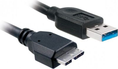 Câble USB 3.0 Mâle vers USB 3.0 Femelle Rallonge 3m LinQ Bleu