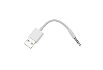 Adaptateur Jack APM USB-A/JACK 3.5MM MALE/MALE blanc