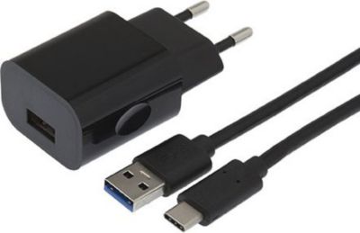 Chargeur secteur APM CHARGEUR SECTEUR 1USB 2.1A NOIR  + CORDO Chargeur secteur APM CHARGEUR SECTEUR 1USB 2.1A NOIR  + CORDO