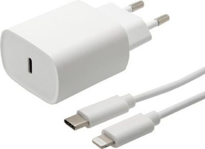 Câble alimentation APM CHARGEUR SECTEUR 20W USB-C  + MFI CÂBLE Câble alimentation APM CHARGEUR SECTEUR 20W USB-C  + MFI CÂBLE