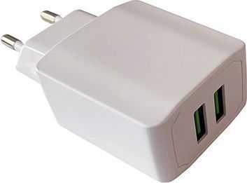 Chargeur secteur APM CHARGEUR SECTEUR 2USB 3.1A BLANC