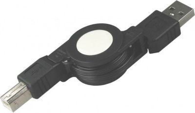 Câble USB APM CABLE USB AB M/M RETRACTABLE