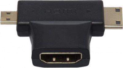 Adaptateur HDMI APM ADAPTATEUR HDMI VERS MINI HDMI+MICRO HDM