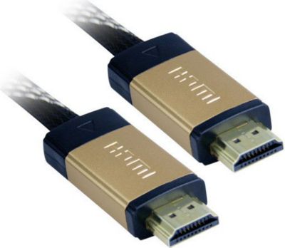 Câble HDMI APM CORDON HDMI 4K ETHERNET MÂLE/MÂLE NYLON Câble HDMI APM CORDON HDMI 4K ETHERNET MÂLE/MÂLE NYLON