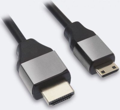Câble HDMI APM CORDON HDMI MINI MALE/HDMI MALE GAINE PV Câble HDMI APM CORDON HDMI MINI MALE/HDMI MALE GAINE PV