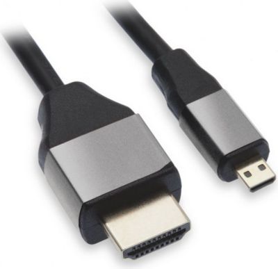 Câble HDMI APM CORDON HDMI MICRO M/M GAINE PVC NOIRE PL