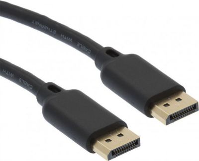 Câble DisplayPort APM CORDON DISPLAYPORT 1,1 MÂLE/MÂLE NOIR 1,