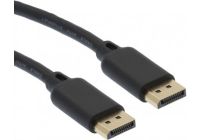 Câble DisplayPort APM CORDON DISPLAYPORT 1,1 MÂLE/MÂLE NOIR 1,