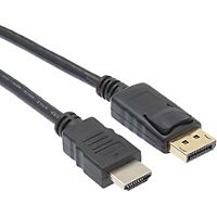 Câble DisplayPort APM CORDON DISPLAYPORT 1,1/HDMI MÂLE/MÂLE NO
