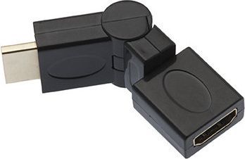 Adaptateur HDMI APM ADAPTATEUR HDMI COUDE M/F 360° Adaptateur HDMI APM ADAPTATEUR HDMI COUDE M/F 360°