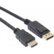 Câble HDMI APM CORDON DISPLAYPORT HDMI  4K 60HZ 1M