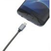 Câble micro USB APM FRANCE CABLE MICRO USB NYLON GRIS SIDERAL 1M