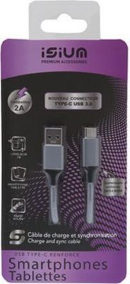  APM FRANCE CABLE USB 3.0 A/TYPE-C RENFORCE NYLON GR APM FRANCE CABLE USB 3.0 A/TYPE-C RENFORCE NYLON GR