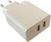 Chargeur secteur APM FRANCE CHARGEUR SECTEUR 2 USB 3.4A BLANC Chargeur secteur APM FRANCE CHARGEUR SECTEUR 2 USB 3.4A BLANC