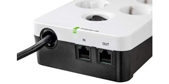 Parafoudre EATON 8 prises parafoudres + 2 USB