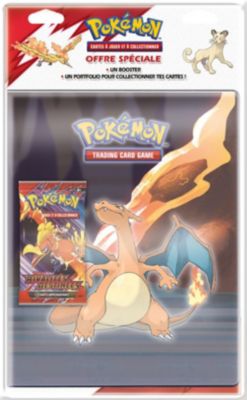 Carte Pokémon ASMODEE Pack Portfolio + Booster  - Pokemon -