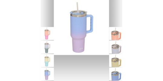 Mug isotherme FIVE inox tie