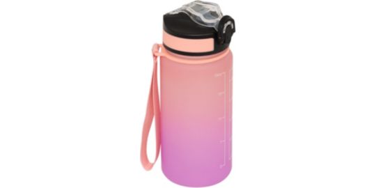 Bouteille FIVE sport + paille 600ml