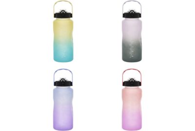 Bouteille FIVE sport + paille 2L