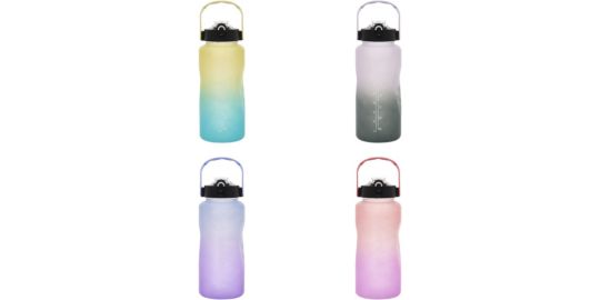 Bouteille FIVE sport + paille 2L