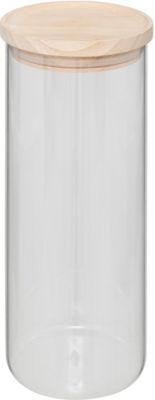 Boîte hermétique 5FIVE Hermet 1.6L verre et bois