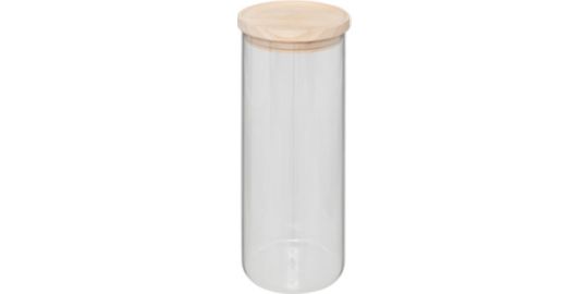 Boîte hermétique 5FIVE Hermet 1.6 l verre et bois