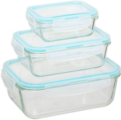 Set De 3 Boîtes De Conservation & Micro-Ondes