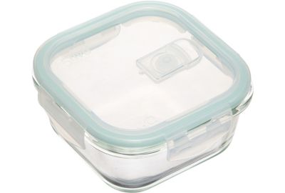 Boîte hermétique 5FIVE carrée Clipeat 0.53 l verre