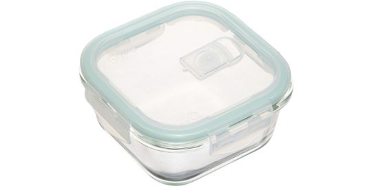 Boîte hermétique 5FIVE carrée Clipeat 0.53 l verre