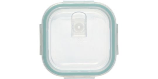 Boîte hermétique 5FIVE carrée Clipeat 0.53 l verre