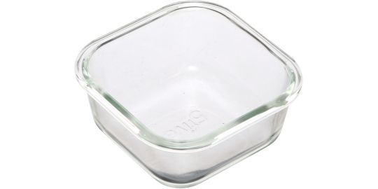 Boîte hermétique 5FIVE carrée Clipeat 0.53L verre