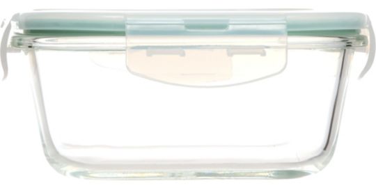 Boîte hermétique 5FIVE carrée Clipeat 0.8 l verre