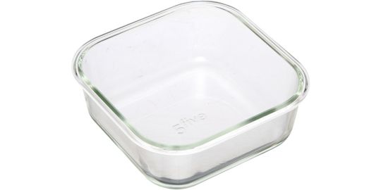Boîte hermétique 5FIVE carrée Clipeat 1.18L verre