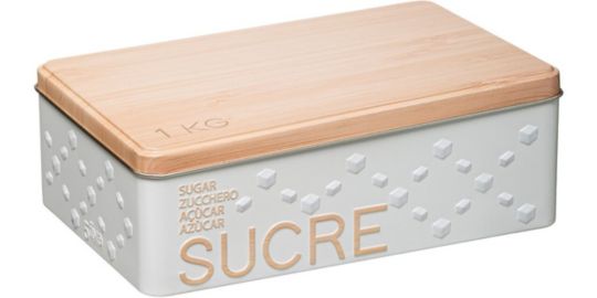 Boîte alimentaire FIVE Sucre MX Scandi ED BR6 métal