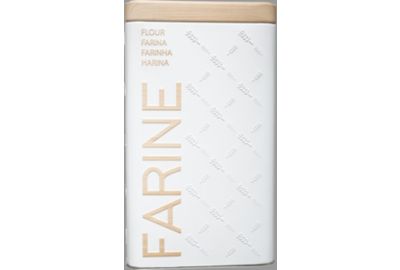 Boîte alimentaire FIVE Farine Scandi ED BR6 métal