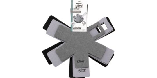 Protection de poêle FIVE protection anti rayure X6 feutrine