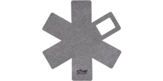 Protection de poêle 5FIVE anti rayure x6 feutrine