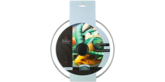 Couvercle universel 5FIVE en verre 24cm
