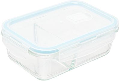 Boîte hermétique 5FIVE rectangle compartimentée Clipeat 0.7 l v