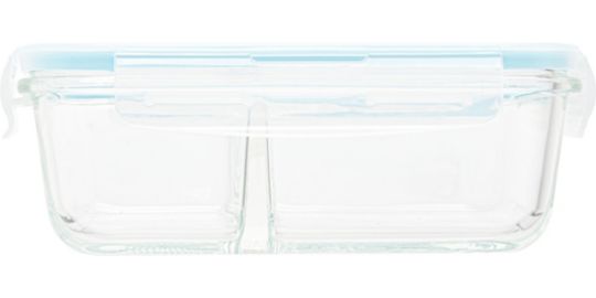 Boîte hermétique 5FIVE rectangle compartimentée Clipeat 0.7 l v